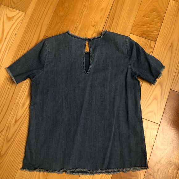 Aritzia Wilfred Denim T-Shirt - Picture 3 of 3